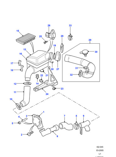 Land rover genuine seal air - rover,